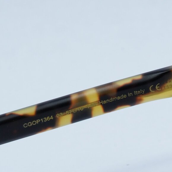 Cutler and Gross CGOP136457 003 Eyeglasses Black/Havana 57mm Rectangle Frame - Picture 4 of 7